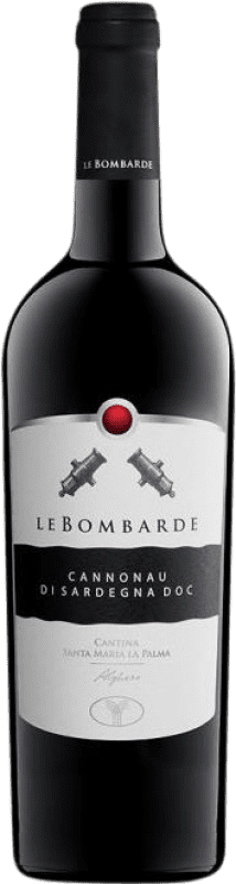 Free Shipping | Red wine Santa Maria La Palma Le Bombarde D.O.C. Cannonau di Sardegna Sardegna Italy Cannonau 75 cl