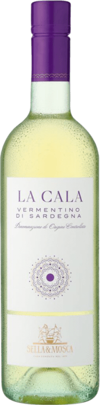 Envío gratis | Vino blanco Sella e Mosca La Cala Seco D.O.C. Vermentino di Sardegna Sardegna Italia Vermentino 75 cl