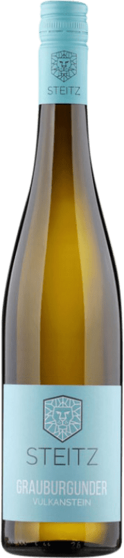 Envoi gratuit | Vin blanc Steitz Vulkanstein Sec Q.b.A. Rheinhessen Rheinhessen Allemagne Pinot Gris 75 cl