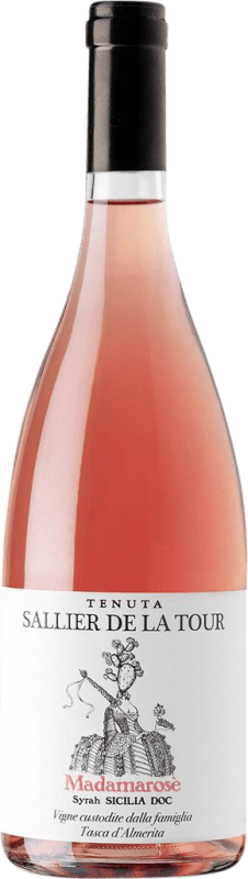 Kostenloser Versand | Rosé-Wein Tasca d'Almerita Madamarosè Sallier de la Tour D.O.C. Sicilia Sizilien Italien Syrah 75 cl