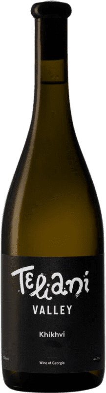 Free Shipping | White wine Teliani Valley Khivkvi Dry Georgia 75 cl