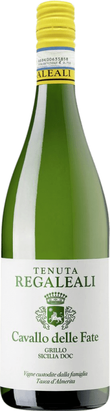 Envio grátis | Vinho branco Tenuta Regaleali Cavallo delle Fate Selezione Vigneti D.O.C. Sicilia Sicília Itália Grillo 75 cl