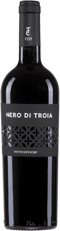 Free Shipping | Red Wine Terrecarsiche 1939 Semiseco — Semi Dry I.G.T. Puglia Puglia Italy Nero di Troia 75 cl