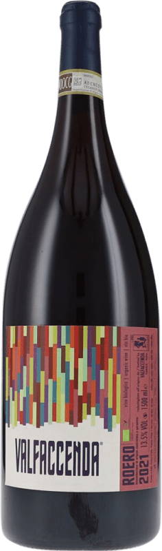 Free Shipping | Red wine Valfaccenda Rosso Dry D.O.C.G. Roero Piemonte Italy Nebbiolo Magnum Bottle 1,5 L