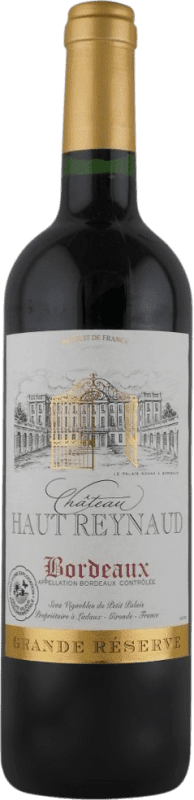 Бесплатная доставка | Красное вино Petit Palais. Château Haut Reynaud сухой A.O.C. Bordeaux Бордо Франция Merlot, Cabernet Sauvignon, Cabernet Franc, Malbec 75 cl