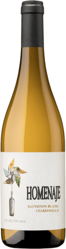 7,95 € | Белое вино Marco Real Homenaje Blanco D.O. Navarra Наварра Испания Chardonnay, Sauvignon White 75 cl