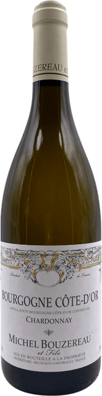 39,95 € Envío gratis | Vino Blanco Michel Bouzereau Crianza A.O.C. Bourgogne Côte d'Or