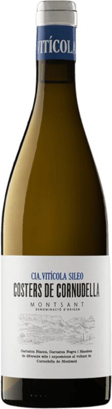 Envoi gratuit | Vin blanc Vitícola Sileo Costers de Cornudella Blanc D.O. Montsant Espagne Grenache, Grenache Blanc, Macabeo 75 cl