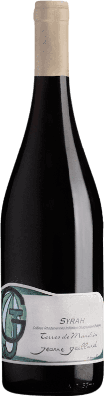 Free Shipping | Red wine Pierre Gaillard Jeanne Terres de Mandrin I.G.P. Collines Rhodaniennes Rhône France Syrah 75 cl