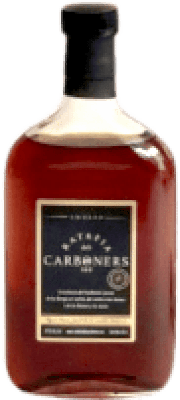 Envio grátis | Ratafia Carboners Catalunha Espanha Garrafinha Terço 35 cl