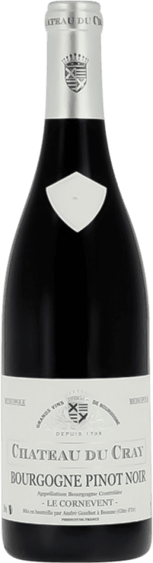 Envio grátis | Vinho tinto Château du Cray Le Cornevent Monopole A.O.C. Bourgogne Borgonha França Pinot Preto 75 cl