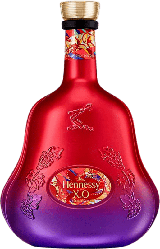 Free Shipping | Cognac Hennessy Snake Limited Edition XO Extra Old France 70 cl