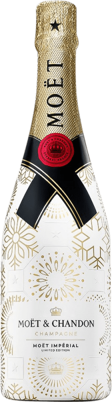 送料無料 | 白スパークリングワイン Moët & Chandon Impérial Sleeve Festive Brut A.O.C. Champagne シャンパン フランス Pinot Black, Chardonnay, Pinot Meunier 75 cl