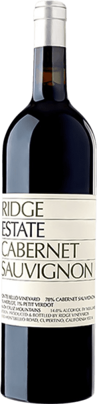 105,95 € | Red wine Ridge I.G. Santa Cruz Mountains France Merlot, Cabernet Sauvignon, Petit Verdot 75 cl