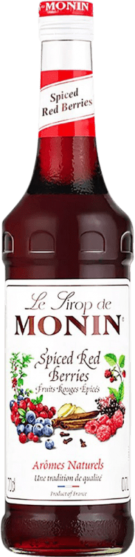 Envio grátis | Schnapp Monin Spiced Red Berries Sirope França 70 cl