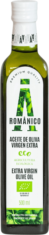 11,95 € Spedizione Gratuita | Olio d'Oliva Actel Románico EVO Extra Vergine Organic — Bio Bottiglia Medium 50 cl Vetro