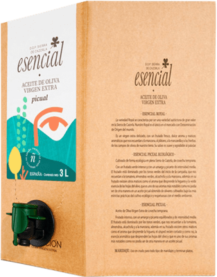 Azeite de Oliva Encarnación Esencial Verde Picual Sierra de Cazorla Bag in Box 3 L