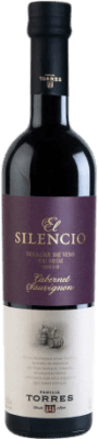 Kostenloser Versand | Essig Familia Torres El Silencio Katalonien Spanien Cabernet Sauvignon Medium-Flasche 50 cl Glas