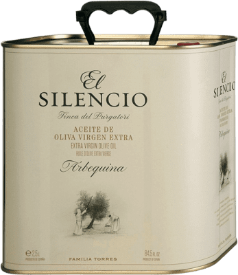 Huile d'Olive Familia Torres El Silencio Arbequina Canette Spéciale 2,5 L