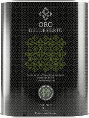 Huile d'Olive Oro del Desierto Picual Canette Spéciale 3 L