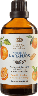 Kostenloser Versand | 12 Einheiten Box Olivenöl Palacio Marqués de Viana Patio de los Naranjos Vidrio Andalusien Spanien Miniaturflasche 10 cl