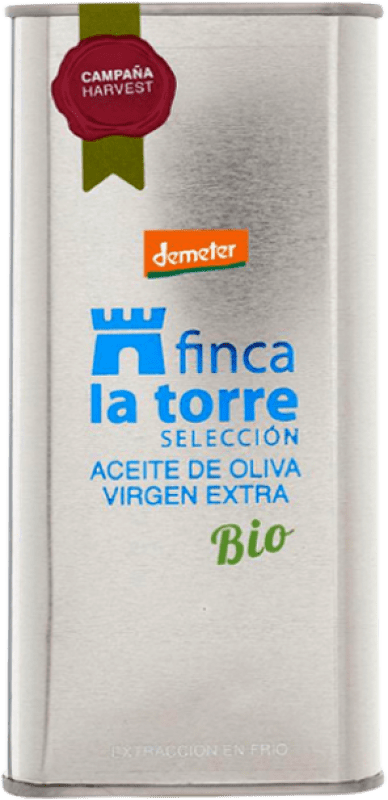 Envoi gratuit | Huile d'Olive Finca la Torre HOVE Vierge Extra Andalousie Espagne Hojiblanca Canette 50 cl