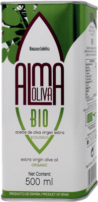 11,95 € 送料無料 | オリーブオイル Almazaras de la Subbética Almaoliva EVOO エキストラバージン D.O.P. Priego de Córdoba Bio — Eco エコ ビオ オーガニック 缶 50 cl
