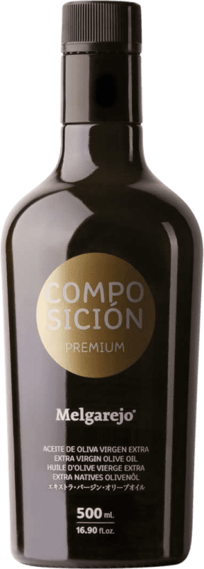 Spedizione Gratuita | Olio d'Oliva Melgarejo Composición Premium, EVO Extra Vergine Andalusia Spagna Bottiglia Medium 50 cl Vetro