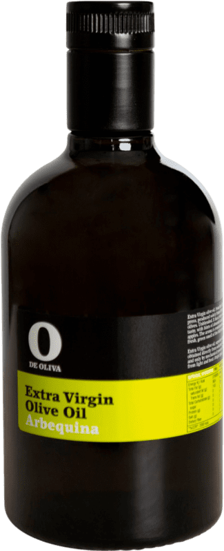 11,95 € | Huile d'Olive Mediterráneo O de Oliva HOVE Vierge Extra Région de Murcie Espagne Arbequina Bouteille Medium 50 cl Verre