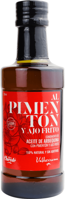 73,95 € | Boîte de 6 unités Huile d'Olive Valderrama Castilla La Mancha Espagne Petite Bouteille 25 cl Verre Ajo — Ail, Pimentón — Paprika