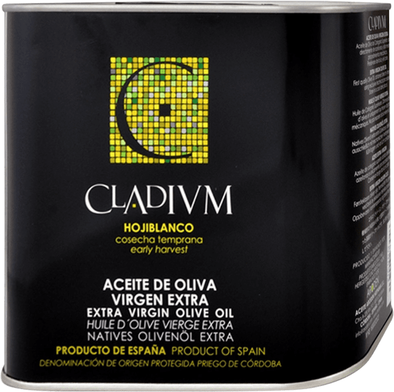 44,95 € | Olive Oil Arodén Hispania Cladium EVOO Extra Virgin D.O.P. Priego de Córdoba Andalusia Spain Hojiblanca Special Can 2 L