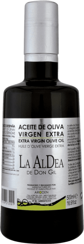 送料無料 | オリーブオイル Arodén Hispania La Aldea de Don Gil Vidrio アンダルシア スペイン ボトル Medium 50 cl