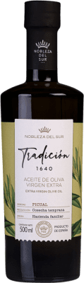 78,95 € | Olio d'Oliva Nobleza del Sur Tradizionale, EVO Extra Vergine Andalusia Spagna Picual Bottiglia Medium 50 cl Vetro