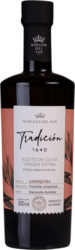 78,95 € | Azeite de Oliva Nobleza del Sur Tradicional, AOVE Virgem Extra Andaluzia Espanha Arbequina Garrafa Medium 50 cl Vidro