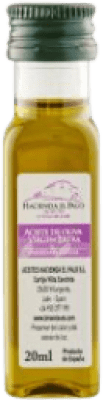 Huile d'Olive Boîte de 324 unités Hacienda el Palo PET Picual Bouteille Miniature 2 cl