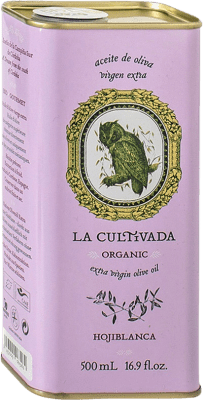 送料無料 | オリーブオイル La Cultivada EVOO エキストラバージン アンダルシア スペイン Hojiblanca — オヒブランカ 缶 50 cl