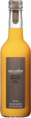 送料無料 | 飲み物とミキサー Alain Milliat Néctar de Mango Vidrio フランス 3分の1リットルのボトル 33 cl