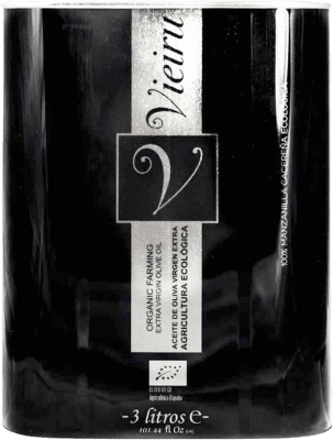 Huile d'Olive As Pontis Vieiru Ecológico Manzanilla Canette Spéciale 3 L