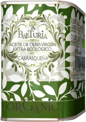 207,95 € | 36 Einheiten Box Olivenöl Baeturia Organic Extremadura Spanien Carrasqueña Alu-Dose 18 cl