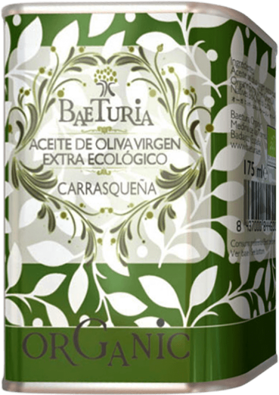 送料無料 | 36個入りボックス オリーブオイル Baeturia Organic EVOO エキストラバージン エストレマドゥーラ スペイン Carrasqueña — カラスケーニャ 缶 18 cl