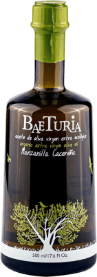 Aceite de Oliva Baeturia Organic Vidrio Manzanilla Botella Medium 50 cl