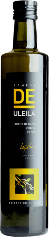 Spedizione Gratuita | Olio d'Oliva Campos de Uleila EVO Extra Vergine Andalusia Spagna Hojiblanca Bio — Ecologico Bottiglia Medium 50 cl Vetro