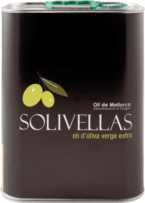 Huile d'Olive Agro Alcudia Solivellas Oli Oli de Mallorca Canette Spéciale 3 L