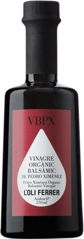送料無料 | 6個入りボックス 酢 L'Oli Ferrer Balsamico — バルサミコ カタロニア スペイン Pedro Ximénez Eco — エコ ビオ オーガニック 小瓶 25 cl ガラス