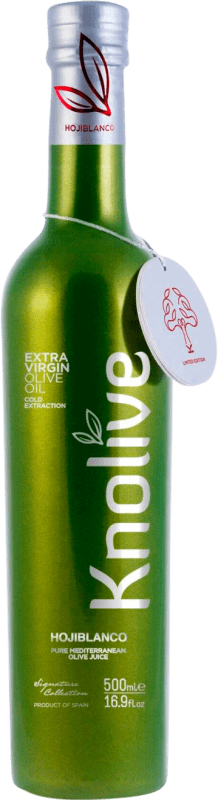 Envío gratis | Aceite de Oliva Hispasur Knolive Vidrio Andalucía España Hojiblanca Botella Medium 50 cl