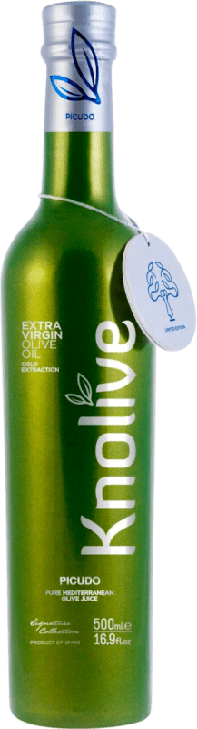 Envoi gratuit | Huile d'Olive Hispasur Knolive Vidrio Andalousie Espagne Picuda Bouteille Medium 50 cl