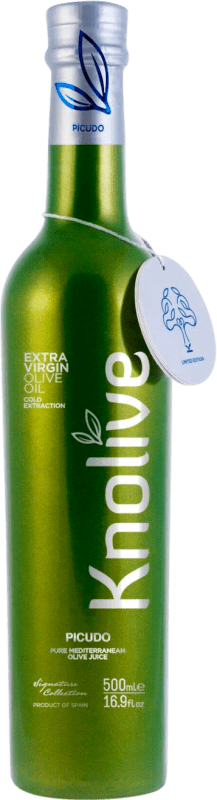21,95 € | Olio d'Oliva Hispasur Knolive EVO Extra Vergine Andalusia Spagna Picuda Bottiglia Medium 50 cl Vetro