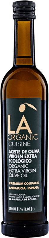 Kostenloser Versand | Olivenöl La Amarilla de Ronda LA Cuisine E-NOL Extra Nativ Andalusien Spanien Organic — Bio Medium-Flasche 50 cl Glas