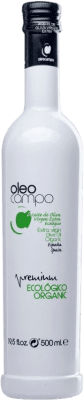 19,95 € | Olive Oil Oleocampo Premium, EVOO Extra Virgin Andalusia Spain Picual Eco — Organic Medium Bottle 50 cl Glass