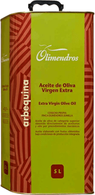 Huile d'Olive Olimendros Arbequina Canette Spéciale 5 L